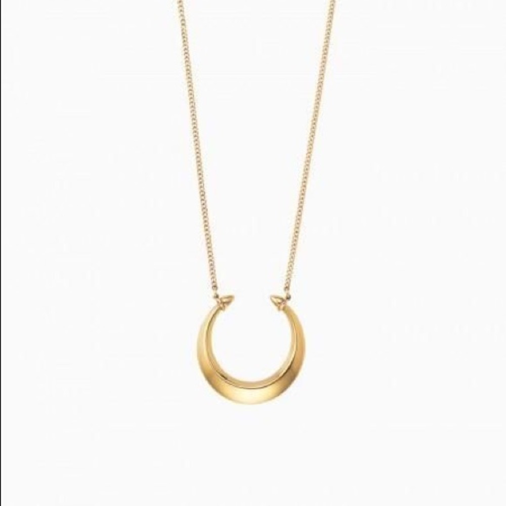 Stella & Dot Double Horn Pendant